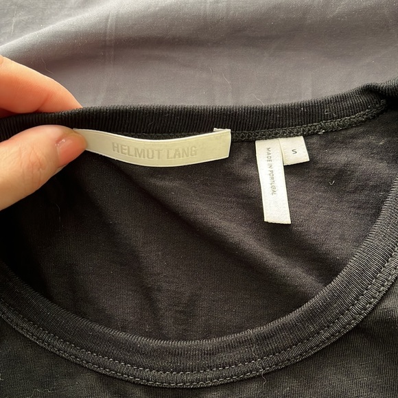 Helmut Lang Bondage Sleeve Tee - Picture 5 of 8